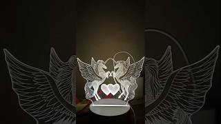 💡 3D night light  3D 夜灯 ✨ [upl. by Custer]