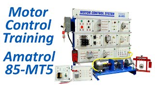 Amatrols AC Electric Motor Control Systems Trainer 85MT5 [upl. by Trenna]