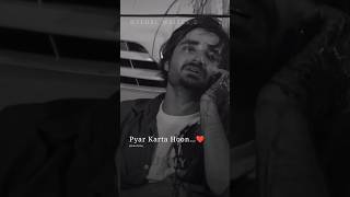 Pyar Karta Hoon 💔 Zehri Writes 2 Status  WhtsApp Status  🥀 ytshorts sad shorts [upl. by Aratehs]