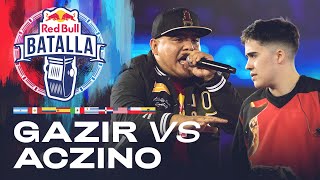 GAZIR vs ACZINO  Final  Red Bull Batalla Internacional 2022 [upl. by Darelle]