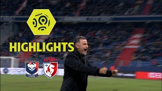 SM Caen  LOSC 01  Highlights  SMC  LOSC  201718 [upl. by Minabe]