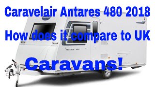 Caravelair Antares 480 Caravan 2018 Model reviewed [upl. by Atiekahs]