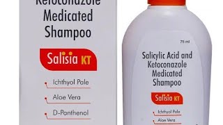 salisia kt shampoo review in hindihow to use salisia kt shampoo [upl. by Nocaj]