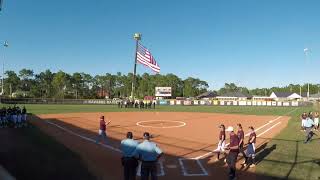 NAVARRE VS NICEVILLE VARSITY HIGH SCHOOL SOFTBALL [upl. by Ynnej]