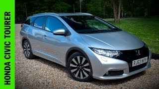 Honda Civic Tourer Review [upl. by Urbanus]