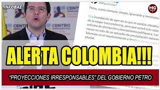 ALERTA COLOMBIA ⚠️ “Proyecciones irresponsables” del Gobierno Petro [upl. by Moor336]