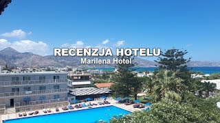 Recenzja hotelu 4★ Marilena Hotel Di Corfu  Grecja Kreta [upl. by Ayela]