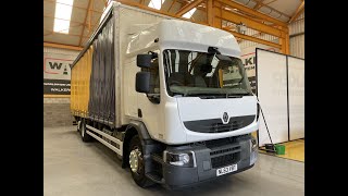 New In Stocklist RENAULT PREMIUM ALLIANCE EURO 5 26 TONNE 6X2 CURTAINSIDER – 2013 – NL63 VBT [upl. by Collimore]