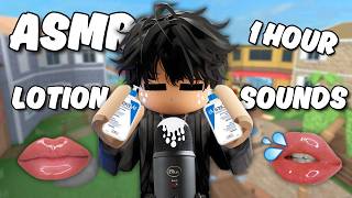 Roblox ASMR  ONE HOUR of Lotion Sounds for 100 TINGLES 🧴 [upl. by Eirtemed]