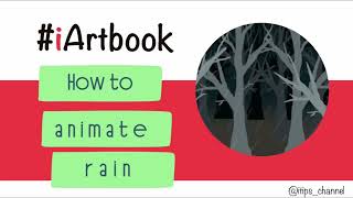 How to make a rain animation in iartbook [upl. by Thomasin609]