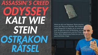 Assassins Creed Odyssey  Kalt wie Stein Ostrakon Rätsel Korinth Gelöst [upl. by Cleon]