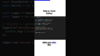 Understanding Nodejs Event Emitter A Comprehensive Guide [upl. by Anauqcaj]