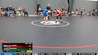 High School Women 127 EmilyJoy Short Washington Vs Aleksi Donahue Washington [upl. by Aynat]