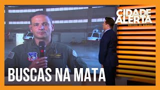 Duas aeronaves estão sendo usadas para tentar encontrar helicóptero desaparecido em SP [upl. by Thoma]