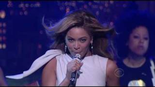 Beyoncé Knowles  Halo Live  The Late Show with David Letterman [upl. by Donatelli]