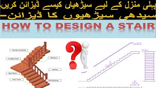 How to Design a Stair A Step by Step Guide for Designing a Stair staircase stairsdesign stairs [upl. by Mars]