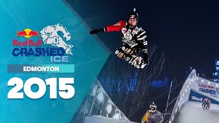 Ice Cross Downhill Takes Over Edmonton 😎  Red Bull Crashed Ice 2015 [upl. by Guilbert418]