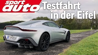 Aston Martin V8 Vantage Testfahrt  sport auto [upl. by Hofstetter]