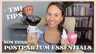 Natural Postpartum Must Haves for Mom  What I ACTUALLY Used for LABOR RECOVERY [upl. by Dedrick]