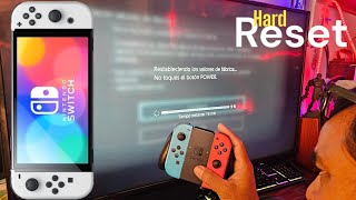 Cómo Resetear Nintendo Switch [upl. by Ahsikan940]