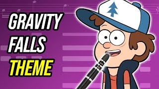 How to play the Gravity Falls Theme on Clarinet  Clarified [upl. by Hadik251]