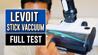 Levoit LVAC200 Cordless Stick Vacuum Unboxing  Test  Is It Worth [upl. by Afra]