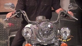 Harley Davidson Maintenance LA Choppers Handlebars  Mini Apes Overview [upl. by Introc]