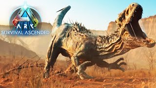 TAMING INDOMINUS REX and INDO RAPTOR in Ark Survival Ascended [upl. by Oiludbo249]