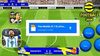 Download eFootball PES 2024 Mobile PATCH Obb APK DATA Download For Android amp Ios  V300 [upl. by Gresham]