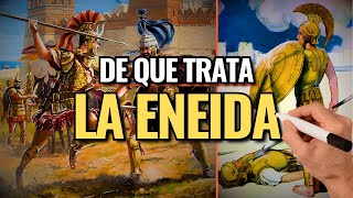 DE QUE TRATA LA ENEIDA en 5 minutos  La Eneida de Virgilio resumen corto [upl. by Lynnworth675]