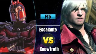 Escalante vs KnowTruth FT5 UMVC3 [upl. by Brace]