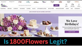 1800Flowers Review Is 1800Flowerscom Legit [upl. by Adleme712]