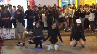 Fancam 161217 BLACKPINK  Boombayah 붐바야  BBHMM Dance cover by LITUPHK Mongkok Flashmob [upl. by Kiki883]