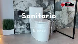 Sanitario Báltico MJ Blanco Cerámica Italia [upl. by Acnalb]