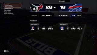 TEXANS VS BILLS [upl. by Halfon679]