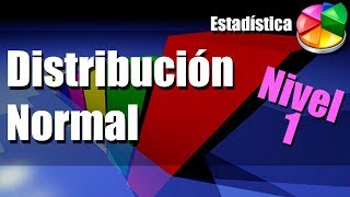 Distribución Normal  Ejercicios Resueltos  Nivel 1 [upl. by Ecinwahs]