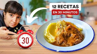 Recetas que se hacen en 30 minutos ideas fáciles y rápidas [upl. by Idalla]