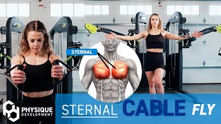 How to Sternal Cable Fly MidChest  Form Tutorial [upl. by Milah477]