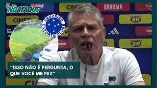 Paulo Autuori se irrita com pergunta sobre a base do Cruzeiro [upl. by Jael]