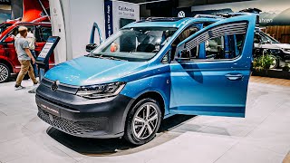 NEW VW CADDY CALIFORNIA 2024 REVIEW at Caravan Salon Düsseldorf 2023 The best small Camper van [upl. by Carolyne]