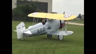 Oratex BoeingBiplane Replica first flight [upl. by Yahsal]