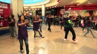 Chuck E Cheese baila en Plaza Norte [upl. by Leanard994]