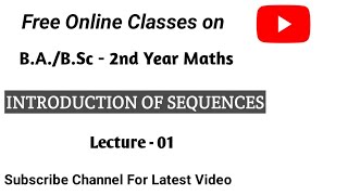 Def of SeqRange of Seq Constant SeqBounded amp Unbounded Seqlubamp glbof SeqBABSc2nd [upl. by Leonerd]