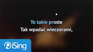 Dawid Kwiatkowski  Proste karaoke iSing [upl. by Mossolb741]