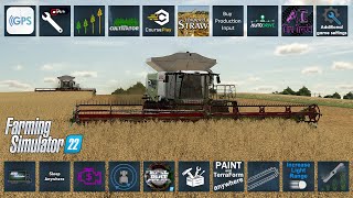 20 of the BEST MODS for Farming Simulator 22 for PC [upl. by Eikkin432]