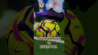 Southampton vs Liverpool 02  Premier League 202425  eFootball Simulations Revealed [upl. by Barb]