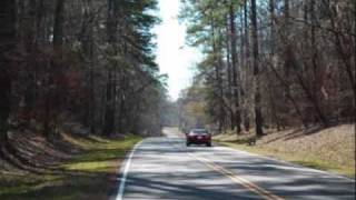 Natchez Trace Parkway from Lorman Mississippi to Natchez [upl. by Ihc]