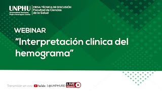 webinar  Interpretación clínica del hemograma [upl. by Eneleahs]