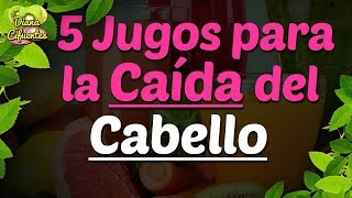 5 Jugos Para La Caida Del Cabello Remedios Caseros Para La Caida Del Cabello [upl. by Juster]