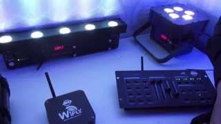 NEW ADJ WiFly Wireless DMX amp Lighting [upl. by Aelyk625]